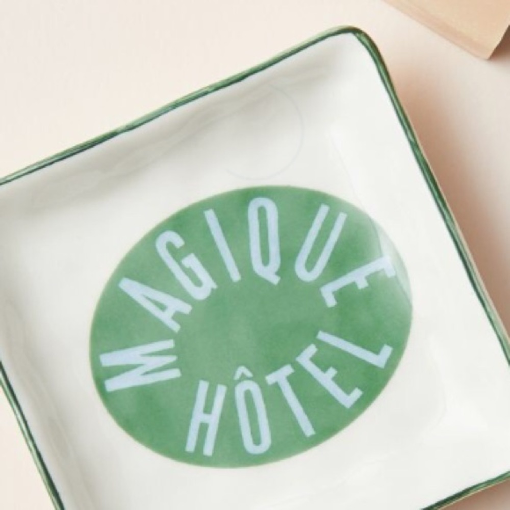 Anthropologie x Hotel Magique soap & trinket dish